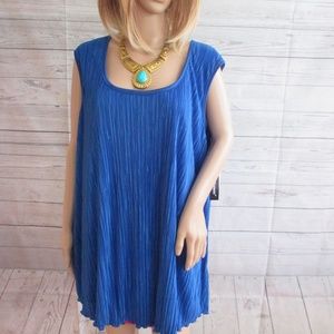 NWT - TRAVEL ELEMENTS lined knit top - sz 3X -$89.